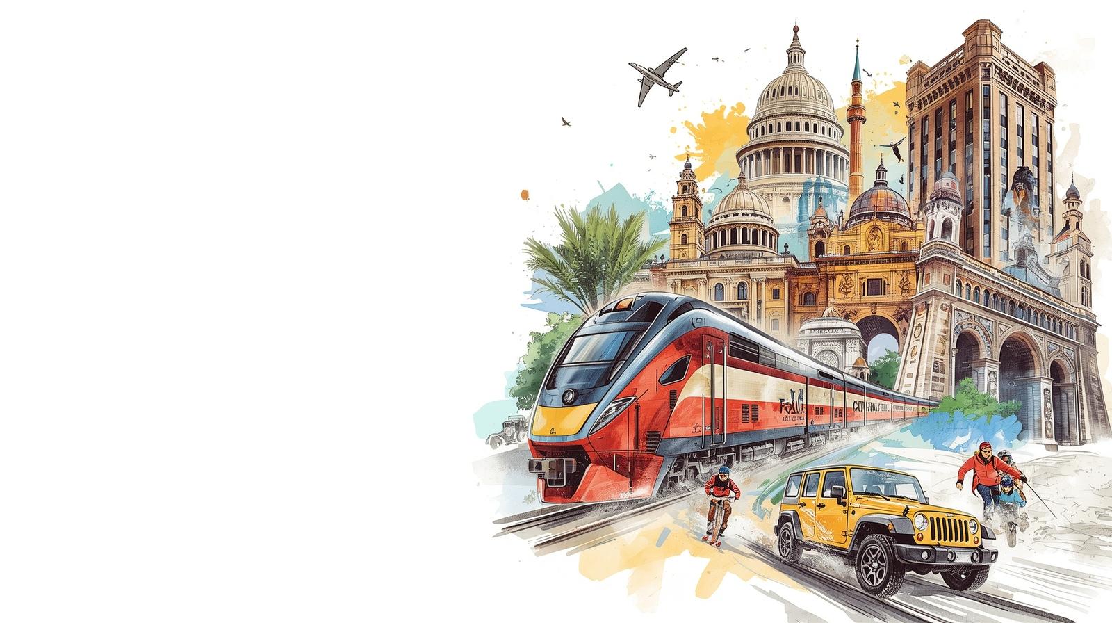 Beautiful travel destination