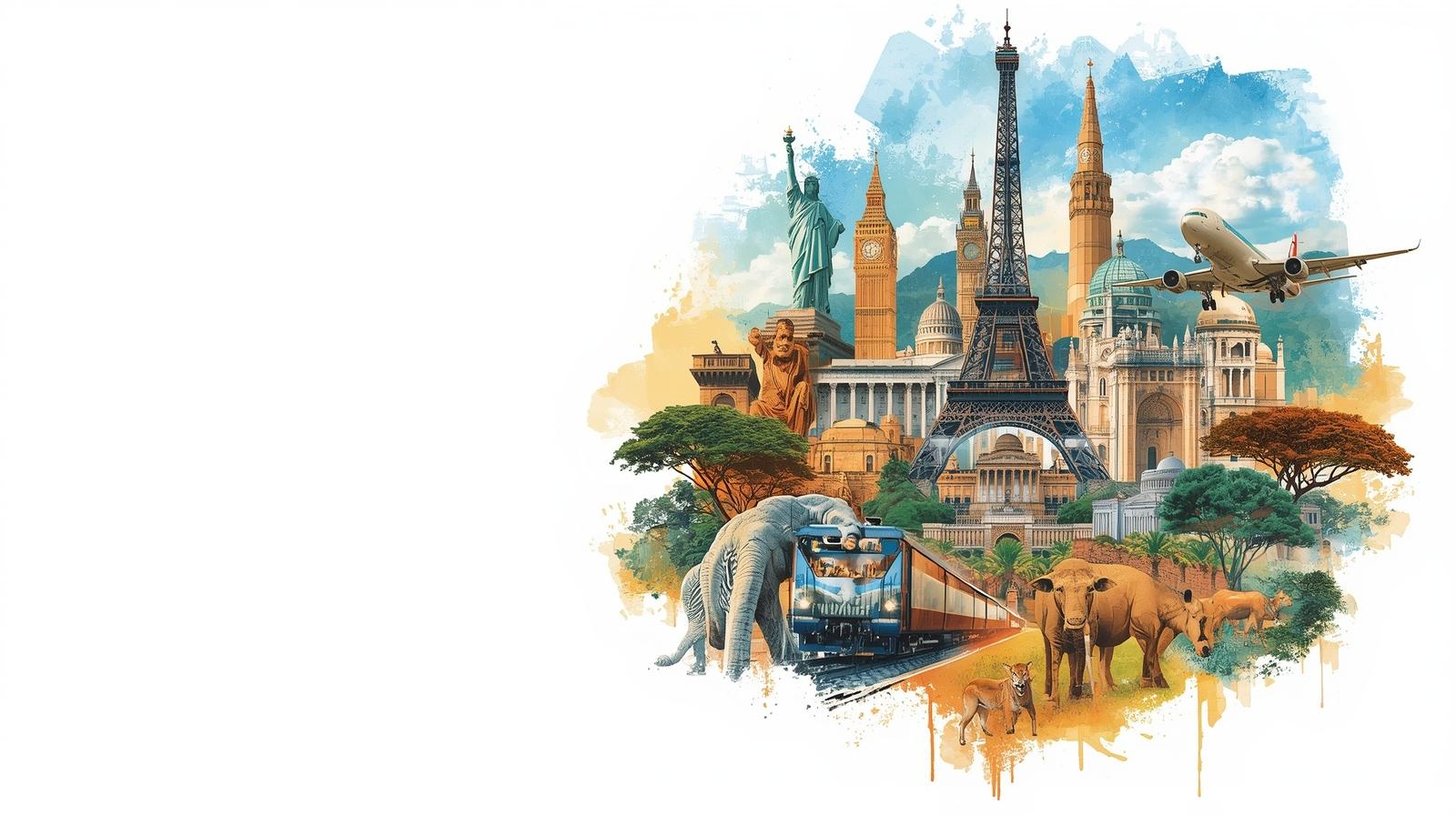 Beautiful travel destination